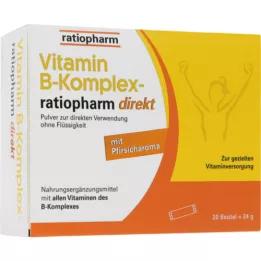 VITAMIN B-KOMPLEX-ratiopharm direct powder, 20 ks