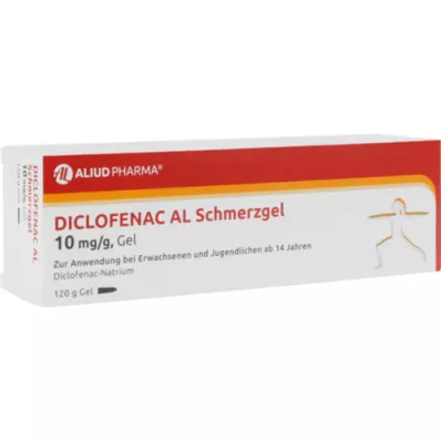 DICLOFENAC AL Gel proti bolesti 10 mg/g, 120 g