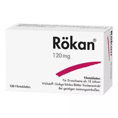 RÖKAN 120 mg potahované tablety, 120 kusů