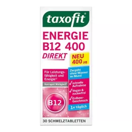 TAXOFIT Energy B12 400 přímých rozpustných tablet, 30 ks