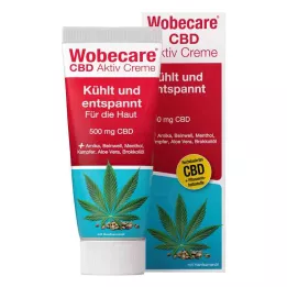 WOBECARE CBD Aktivní krém, 100 ml