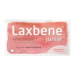 LAXBENE junior 4 g Neutrální PLE Kdr.6 Mon.-8 let, 50X4 g