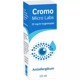 CROMO MICRO Labs 20 mg/ml oční kapky, 10 ml