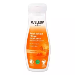 WELEDA Rakytníkové tělové mléko Rich Care, 200 ml