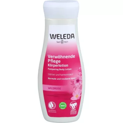 WELEDA Tělové mléko Wild Rose Pampering Care, 200 ml