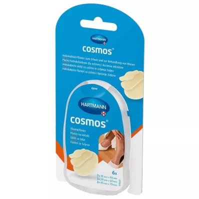 COSMOS Směs pro blistrovou omítku 3 velikosti, 6 ks