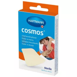 COSMOS Abrazivní náplast 45x65 mm sterilní, 4 ks
