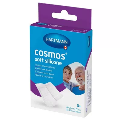 COSMOS měkké silikonové sádrové pásky 2 velikosti, 8 ks