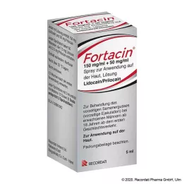 FORTACIN 150 mg/ml + 50 mg/ml sprej pro aplikaci na kůži, 5 ml