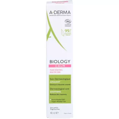 A-DERMA Biologická zklidňující dermatologická péče, 40 ml