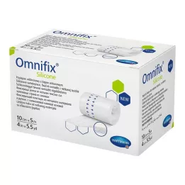 OMNIFIX silikonové fixační rouno 10 cm x 5 m, 1 ks