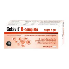 CEFAVIT B-kompletní tvrdé kapsle, 60 ks