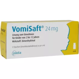 VOMISAFT 24 mg perorální roztok, 5X6 ml