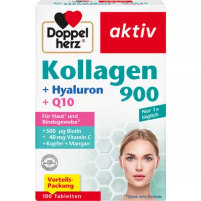 DOPPELHERZ Kolagen 900 tablet, 100 ks