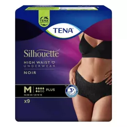 TENA SILHOUETTE plus M noir, 9 ks