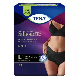 TENA SILHOUETTE plus L noir, 8 ks