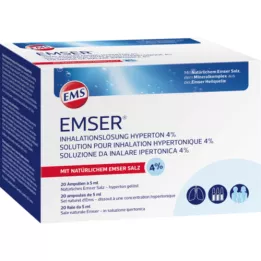 EMSER Inhalační roztok hypertonický 4%, 20X5 ml