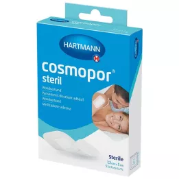 COSMOPOR sterilní obvaz na rány 5x7,2 cm OTC, 5 ks