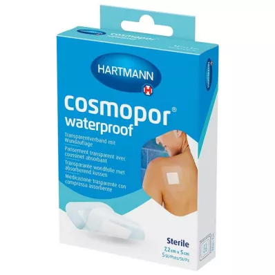 cosmopor® voděodolný 7,2 cm x 5 cm sterilní, 5 ks