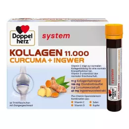 DOPPELHERZ Kolagen 11 000 Curcuma+Ingw.system TRA, 30X25 ml
