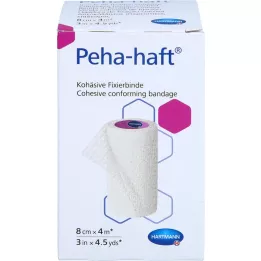 PEHA-HAFT Fixační obvaz bez latexu 8 cmx4 m OTC, 1 ks