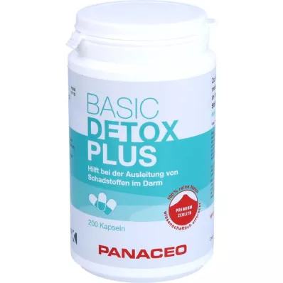 PANACEO Basic Detox Plus kapsle, 200 kapslí