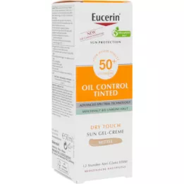 EUCERIN Sun Oil Control tónovaný krém LSF rukavice 50+, 50 ml