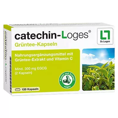 CATECHIN-Kapsle zeleného čaje Loges, 120 kapslí