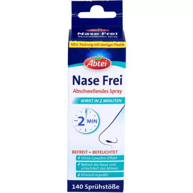 ABTEI Nose Free 2 min dekongestant ve spreji, 20 ml