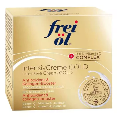 Bezolejový hydrolipidový intenzivní krém zlatý, 50 ml