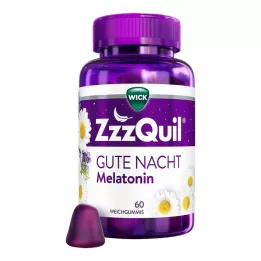 WICK ZzzQuil Good Night Soft Rubbers, 60 ks