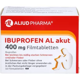IBUPROFEN AL akutní 400 mg potahované tablety, 50 ks