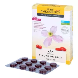 BACHBLÜTEN č. 39 Emergency plus pastilky, 48 g