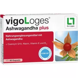VIGOLOGES Ashwagandha plus kapsle, 60 ks