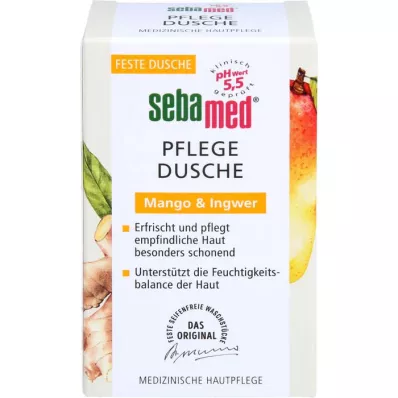 SEBAMED Pečující sprcha s mangem &amp; Zázvor tuhý, 100 g