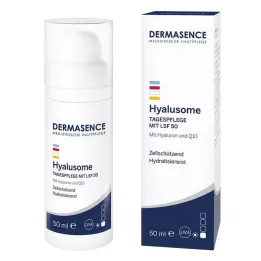 DERMASENCE Hyalusome denní pečující emulze LSF 50, 50 ml