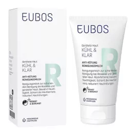 Eubos Cool &amp; Čiré čisticí mléko proti zarudnutí, 150 ml