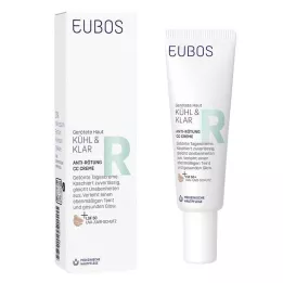 EUBOS KÜHL &amp; KLAR Proti zarudnutí CC Krém LSF 50, 30 ml