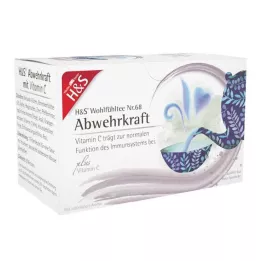 H&amp;S Defence Power s filtračním sáčkem s vitaminem C, 20X1,8 g
