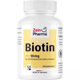 BIOTIN 10 mg tobolky s vysokým dávkováním, 120 ks