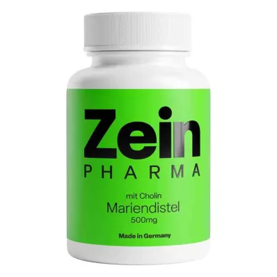 Ostropestřec mariánský 500mg s cholinem od ZEINpharma (100 kusů)