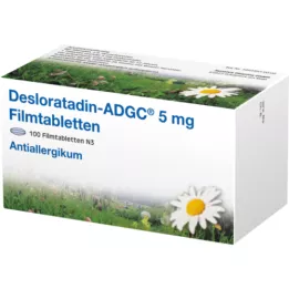DESLORATADIN-ADGC 5 mg potahované tablety, 100 ks
