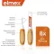 ELMEX Mezizubní kartáčky ISO velikost 1 0,45 mm oranžové, 8 ks