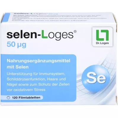 SELEN-LOGES 50 µg potahované tablety, 120 ks