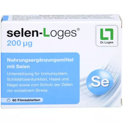 SELEN-LOGES 200 µg potahované tablety, 60 ks