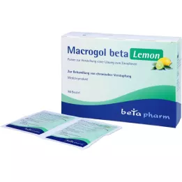 MACROGOL beta Lemon Plv.z.Her.e.e.Ls.zum Einnehmen, 10 ks