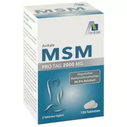 MSM 2000 mg tablety, 120 ks