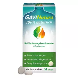 GAVINatura pastilky na zažívací potíže & pálení žáhy, 14 ks