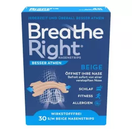 BESSER Breathe Breathe Right Noseplug normal beige, 30 ks