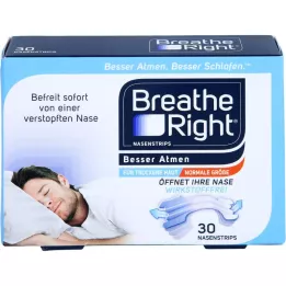 BESSER Breathe Breathe Right nosní pl. normální transp., 30 ks